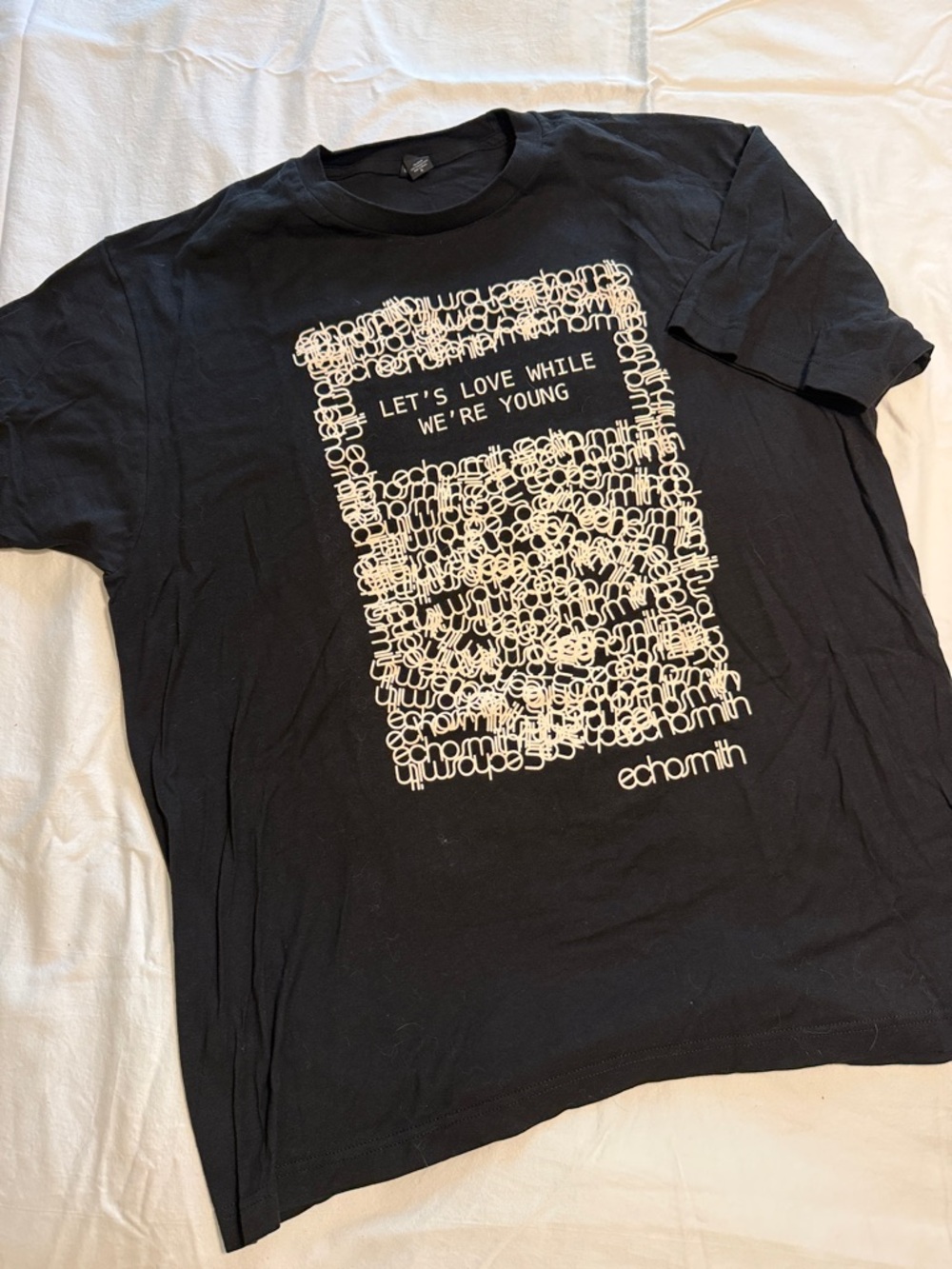 Echosmith Band Black Short-Sleeve Graphic Tee